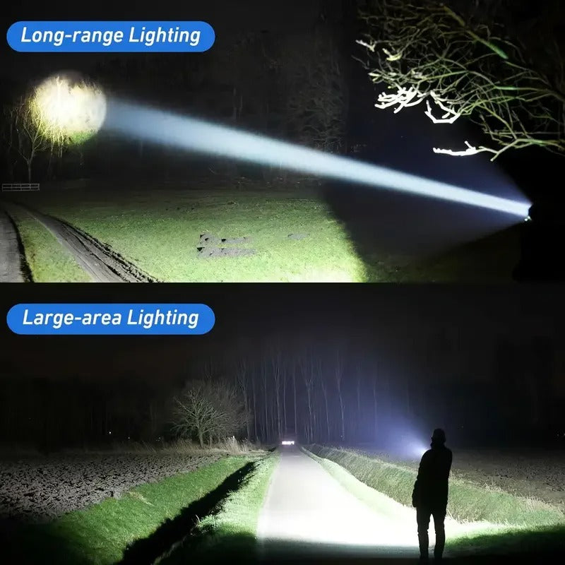 Linterna Led de alta potencia, Camping y Senderismo